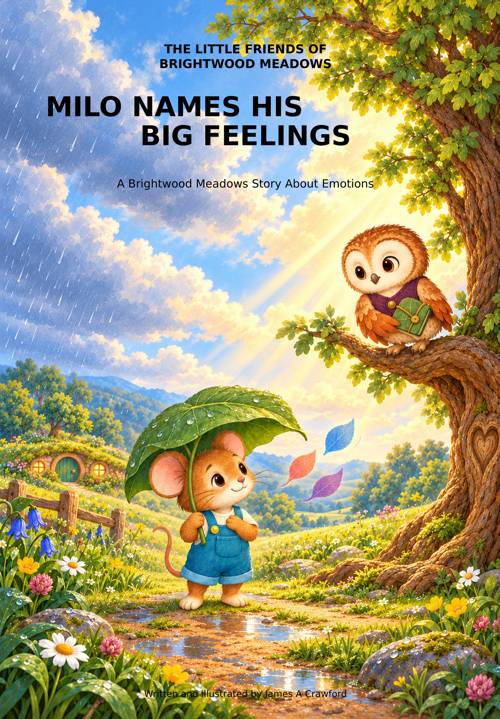 Cover of Milo Names His Big Feelings, a Little Friends of Brightwood Meadows story